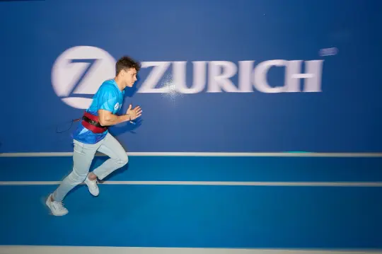 Una persona haciendo una prueba de esfuerzo